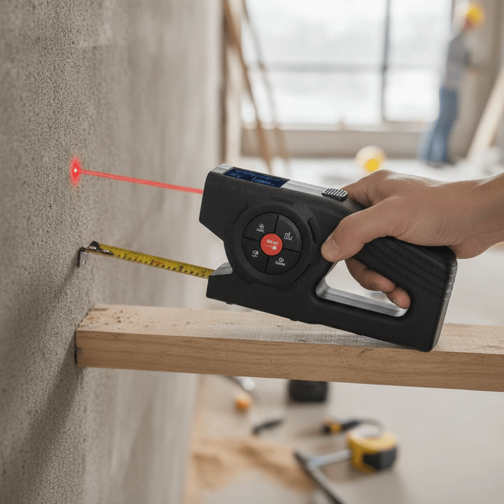 Laserowa miarka 3-w-1, zwijana – Industrial Laser Cleaner recenzja i cena