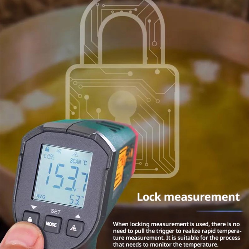 Termometr cyfrowy UNI-T UT306S – Industrial Laser Temperature Sensor recenzja i cena