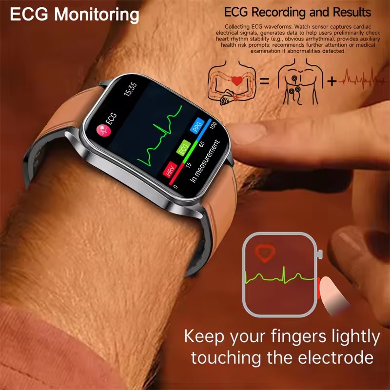 Smartwatch 2026 z laserową ter – Industrial Laser Temperature Sensor recenzja i cena