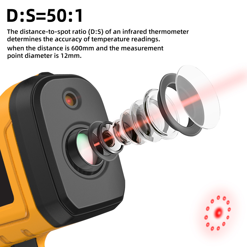 Termometr na podczerwień BSIDE – Industrial Laser Temperature Sensor recenzja i cena