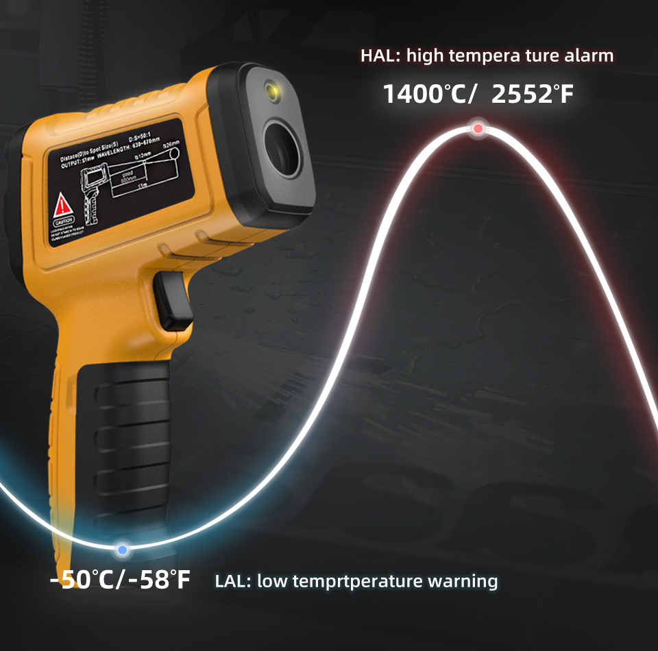 Termometr na podczerwień BSIDE – Industrial Laser Temperature Sensor recenzja i cena