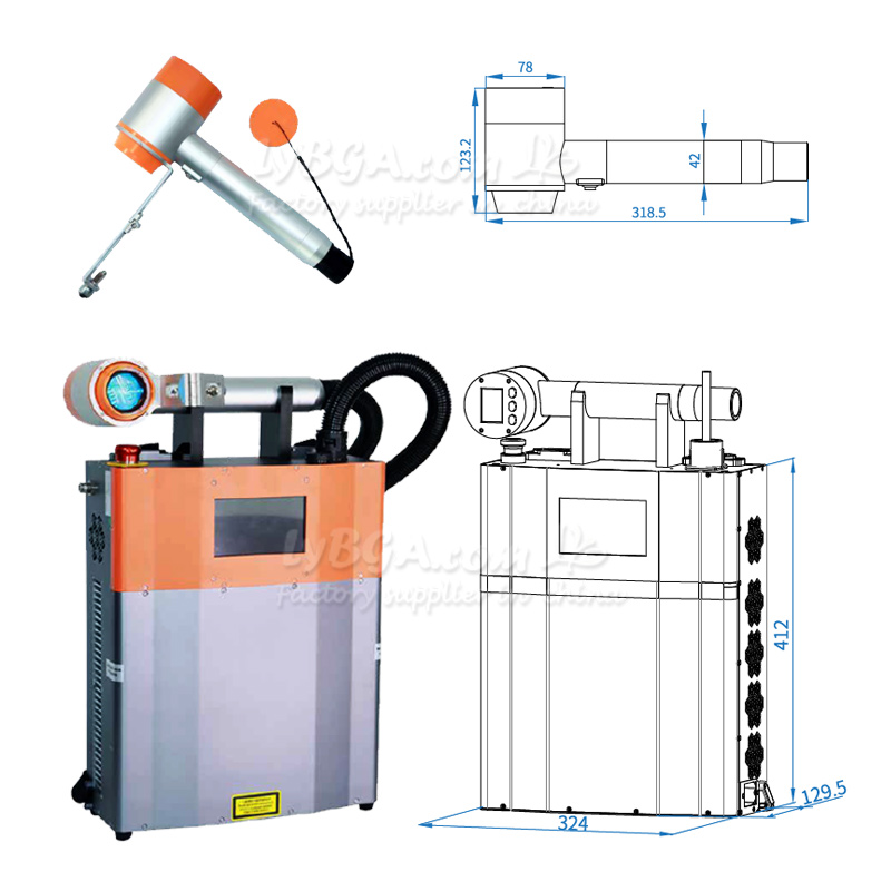 LY-LCG100A 100W Laserowa Maszy – Industrial Laser Rust Remover recenzja i cena