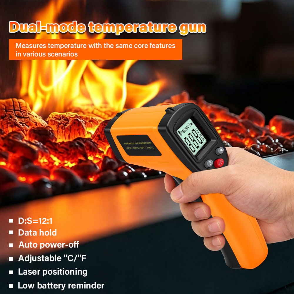 Cyfrowy termometr na podczerwi – Industrial Laser Temperature Sensor recenzja i cena