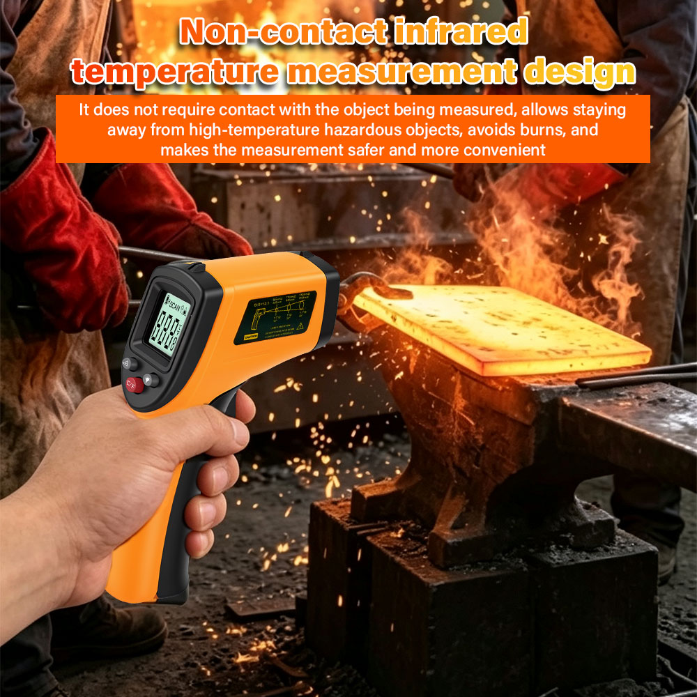 Cyfrowy termometr na podczerwi – Industrial Laser Temperature Sensor recenzja i cena