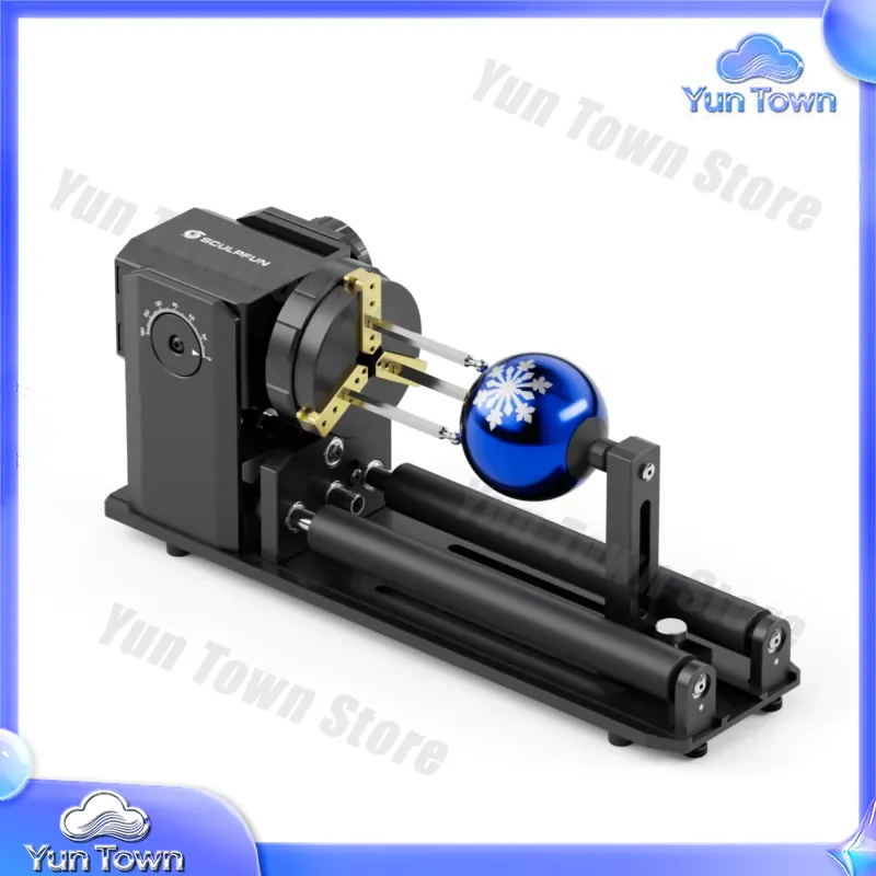 Moduł obrotowy osi Y SCULPFUN  – Rotary Axis Laser Engraver recenzja i cena
